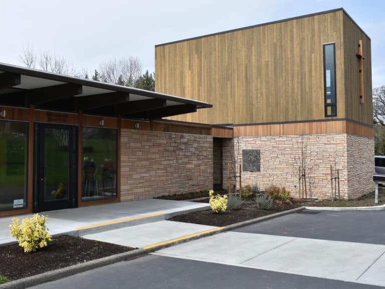 Gethsemani eglise Yakisugi bardage extérieure