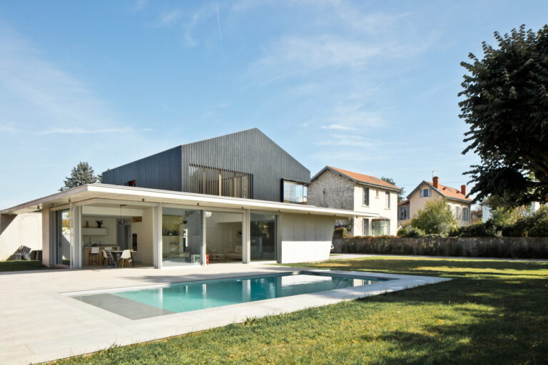 Gendai  projec en Lyon, France avec piscine